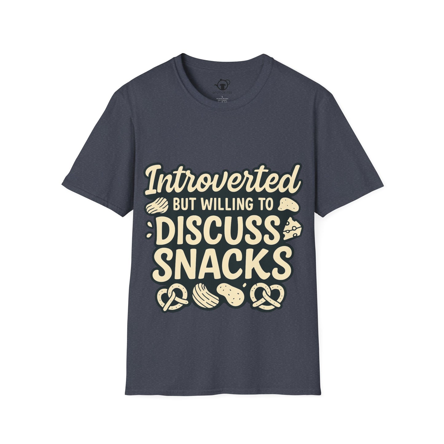 Introverted but will dicuss snacks