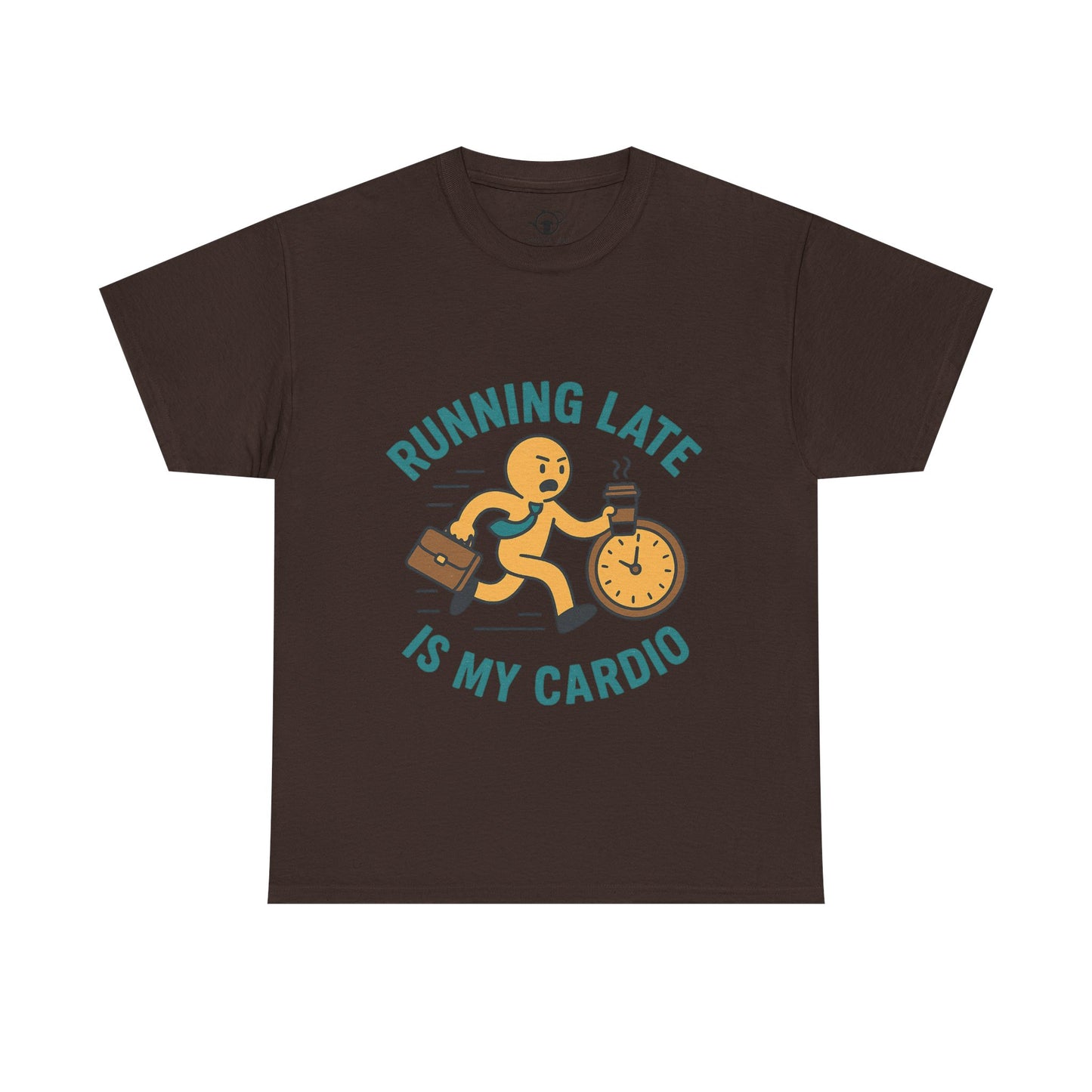 Running late is my cardio
