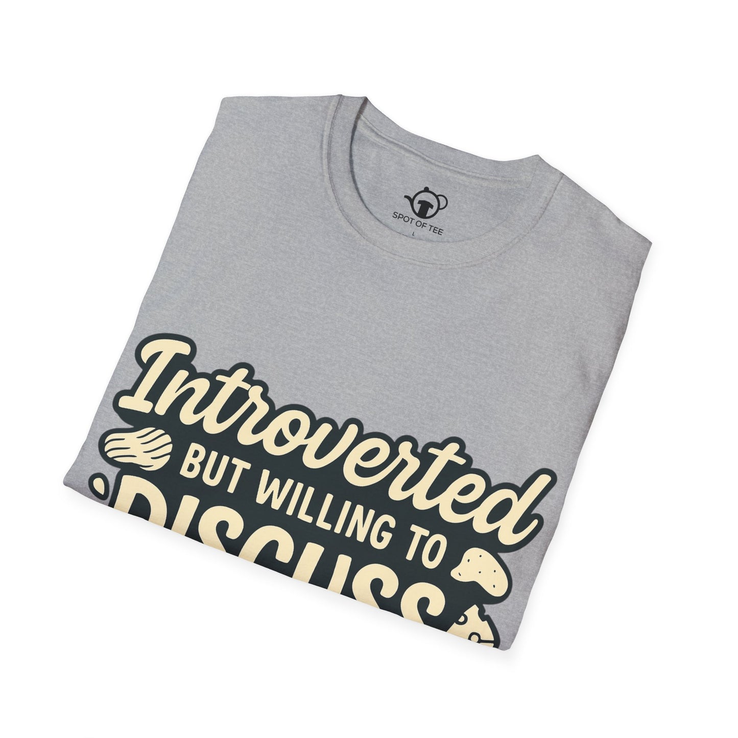 Introverted but will dicuss snacks