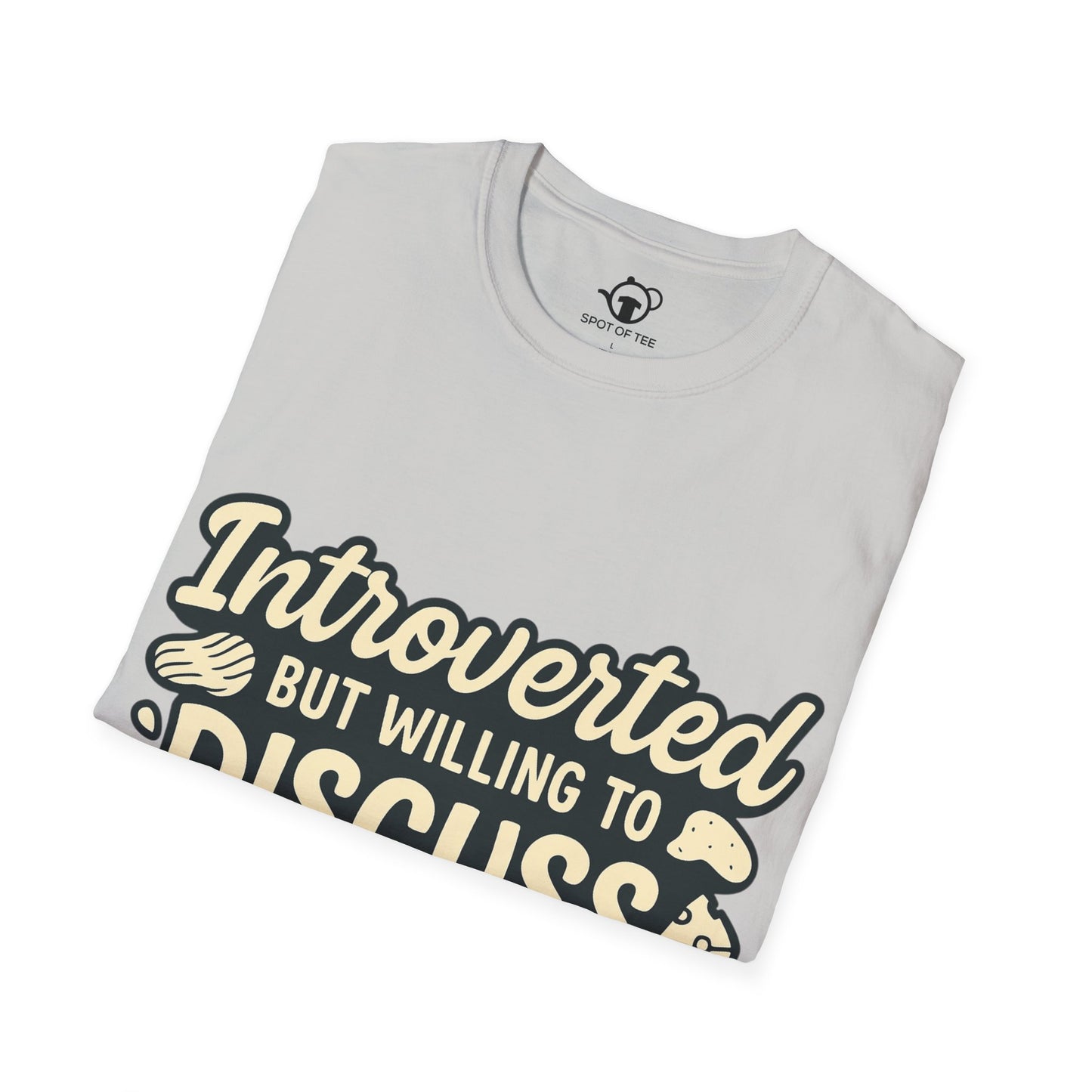 Introverted but will dicuss snacks