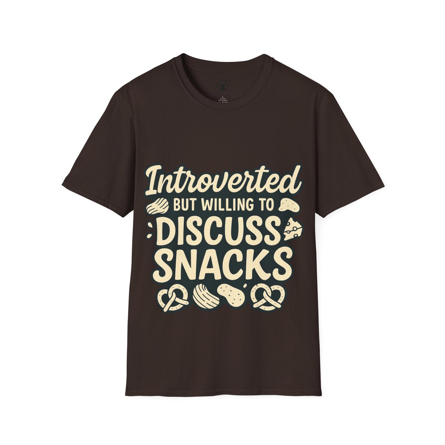 Introverted but will dicuss snacks