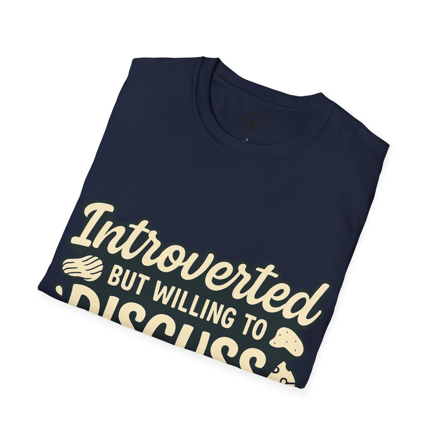 Introverted but will dicuss snacks
