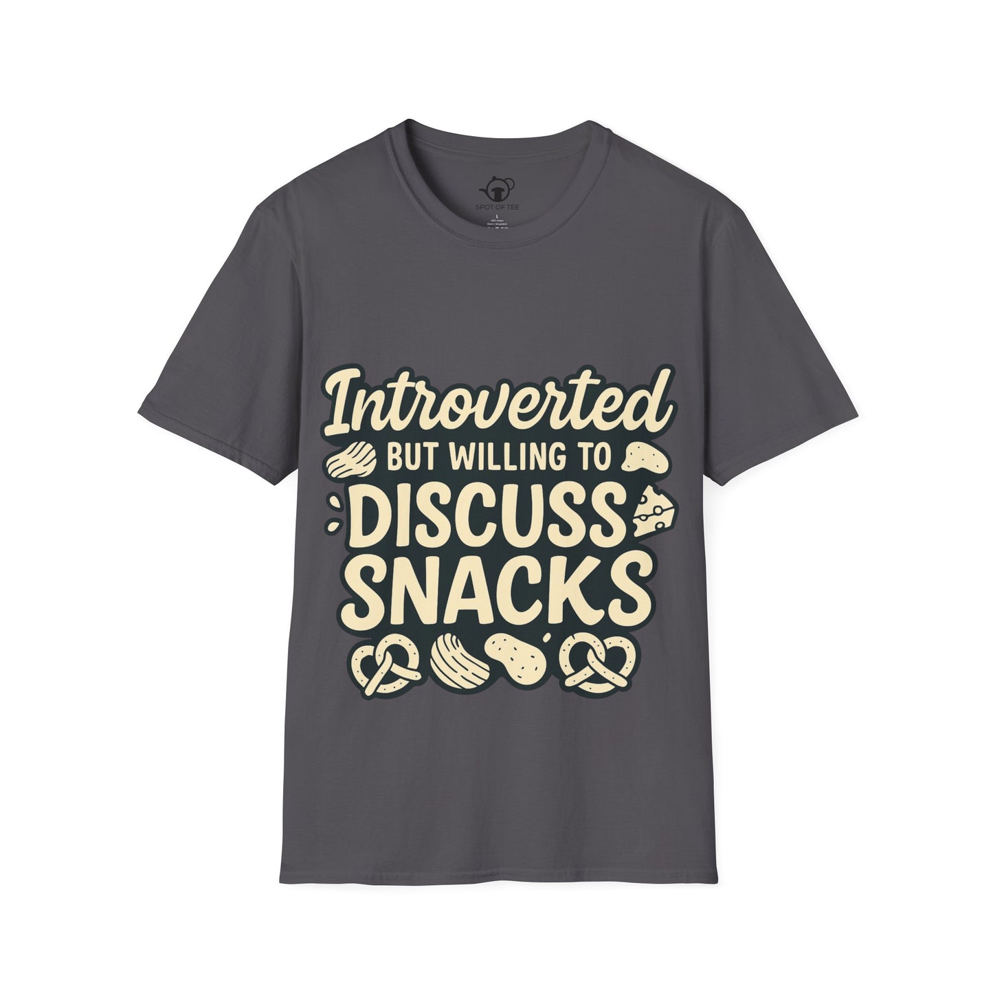 Introverted but will dicuss snacks