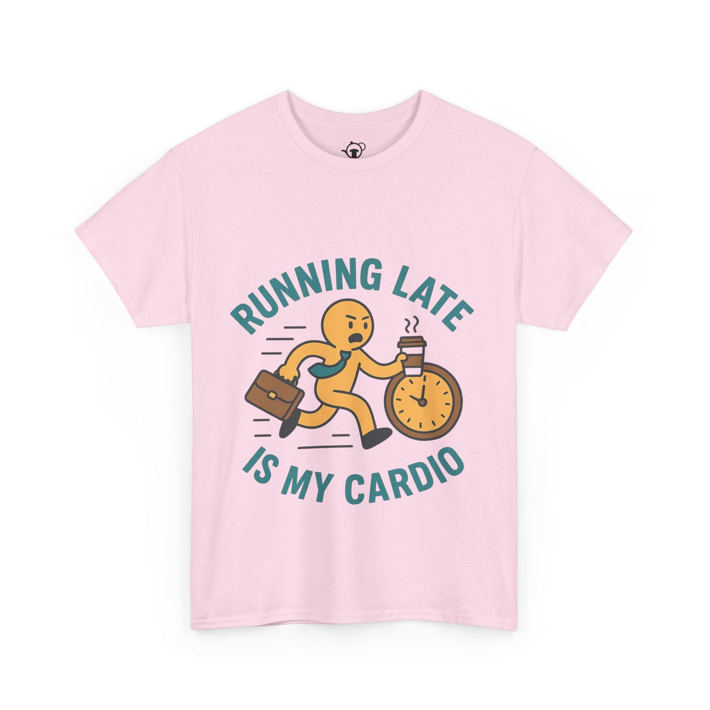 Running late is my cardio