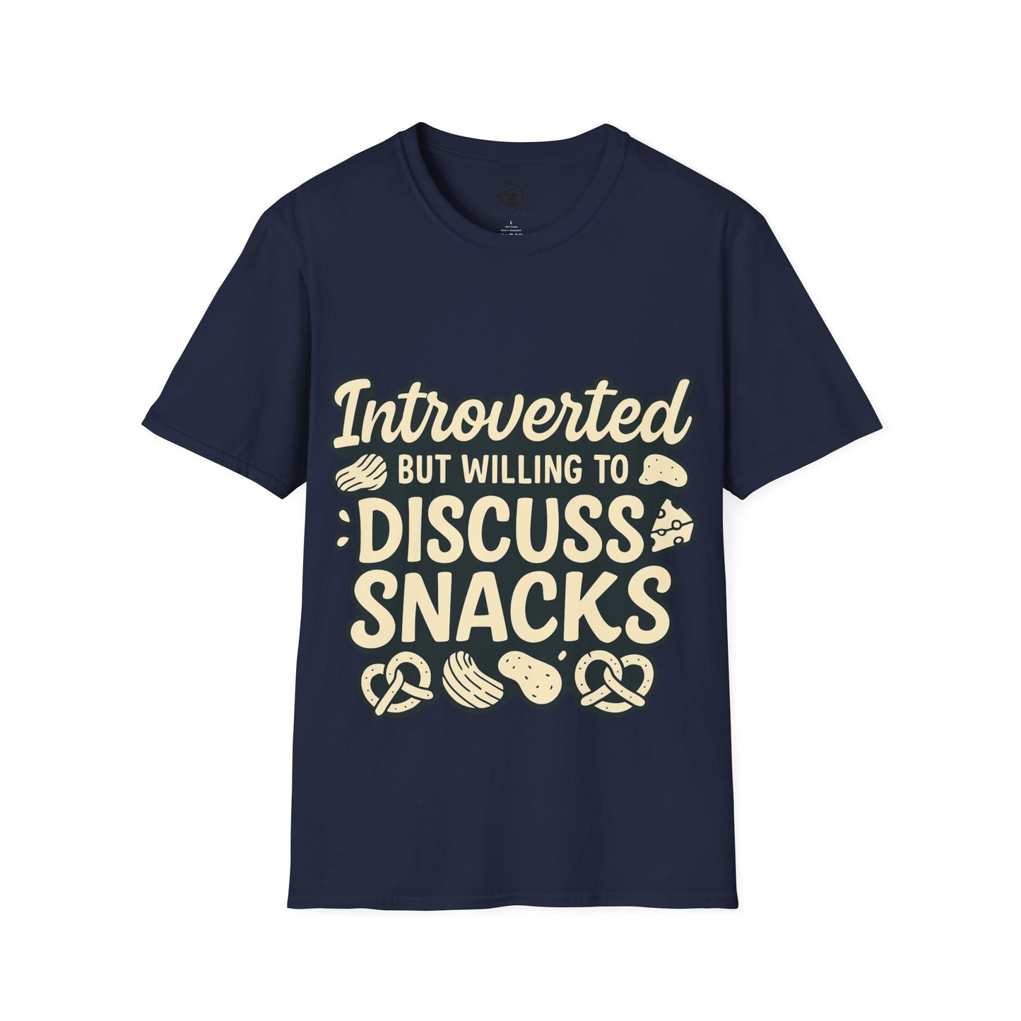 Introverted but will dicuss snacks