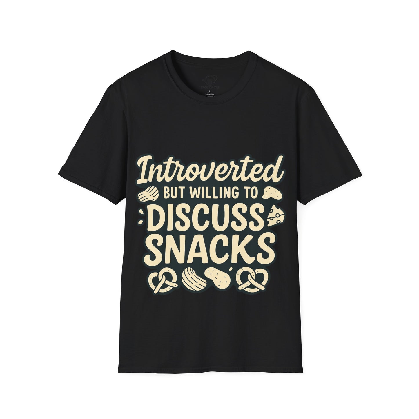 Introverted but will dicuss snacks