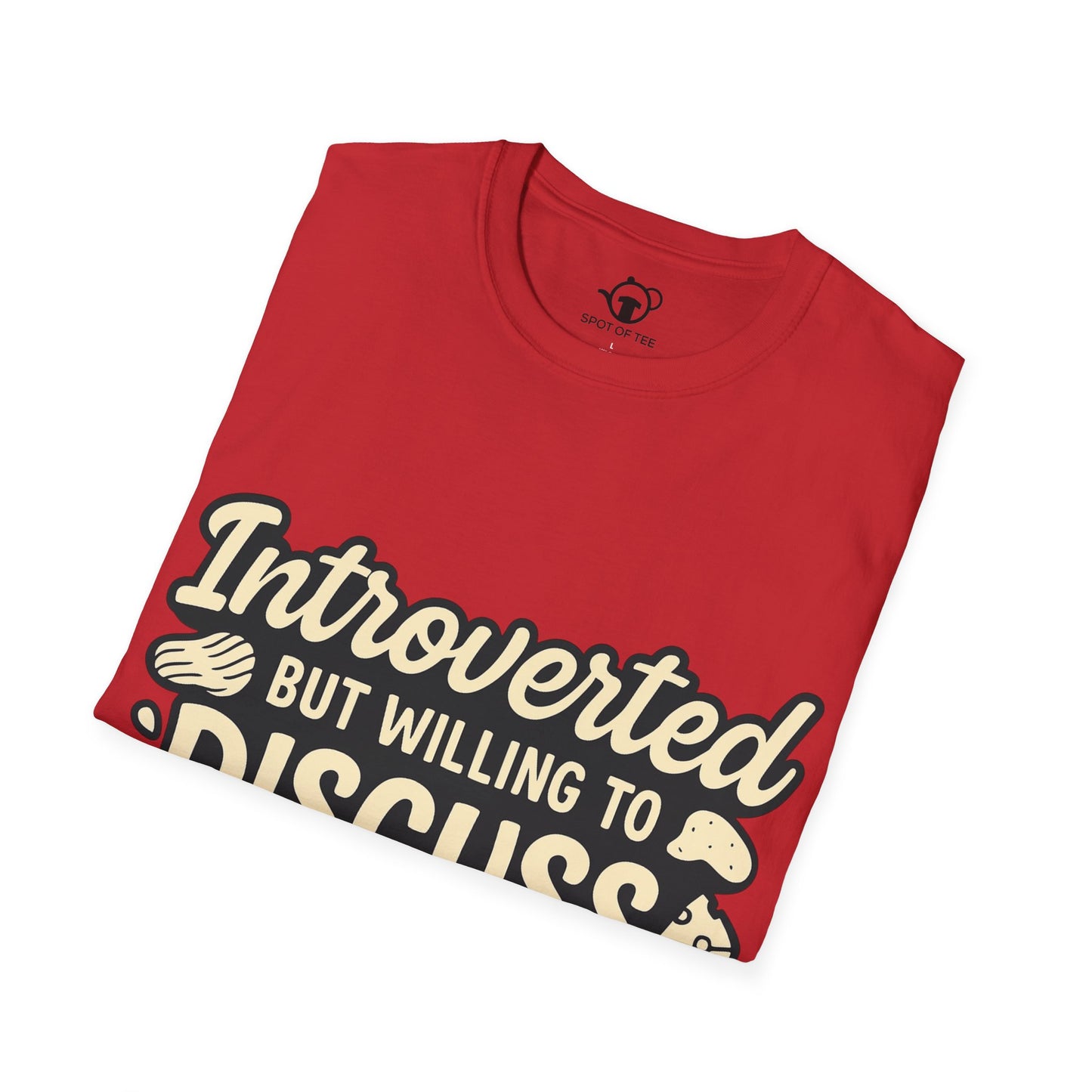 Introverted but will dicuss snacks