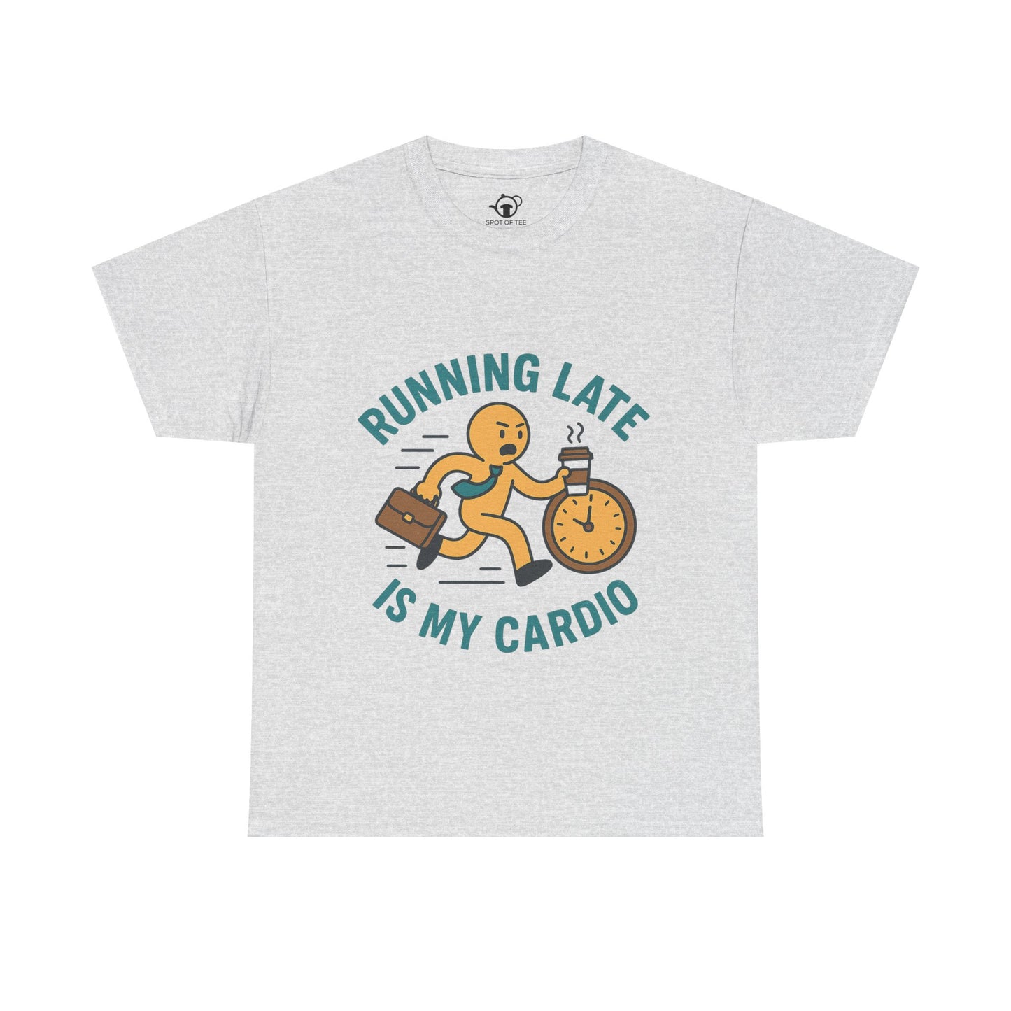 Running late is my cardio