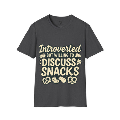 Introverted but will dicuss snacks