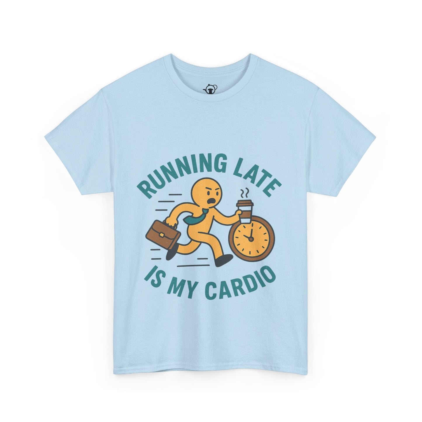 Running late is my cardio