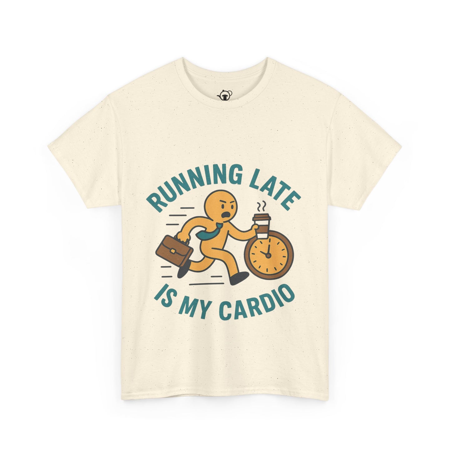 Running late is my cardio