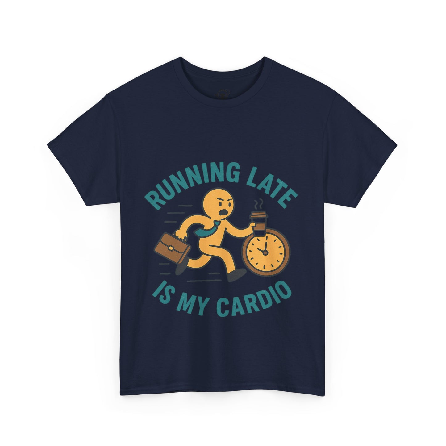 Running late is my cardio