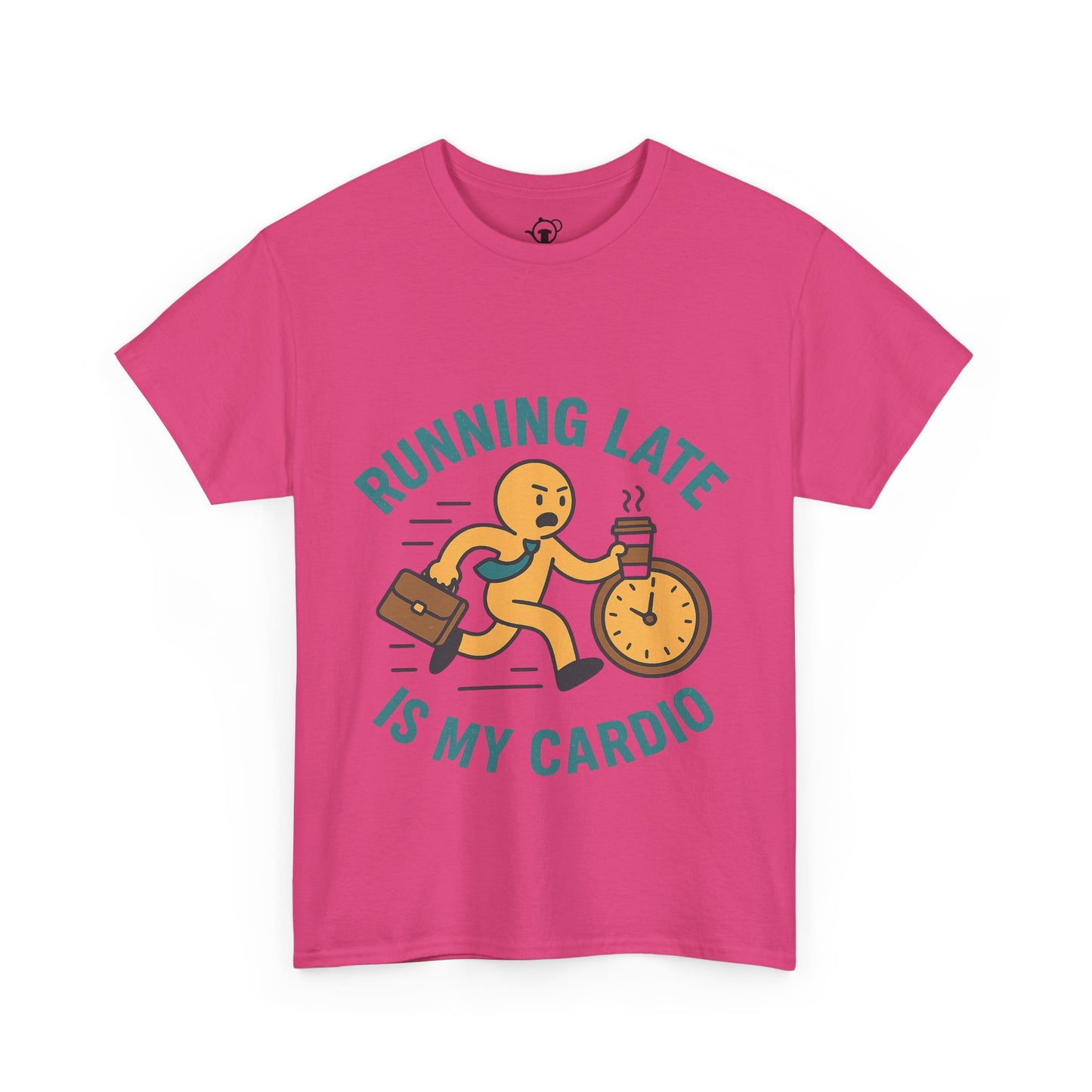 Running late is my cardio