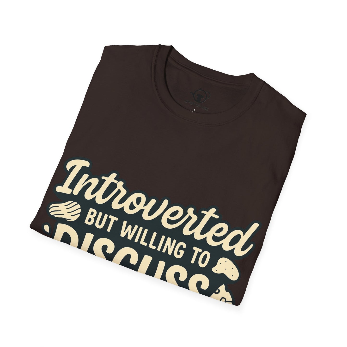 Introverted but will dicuss snacks
