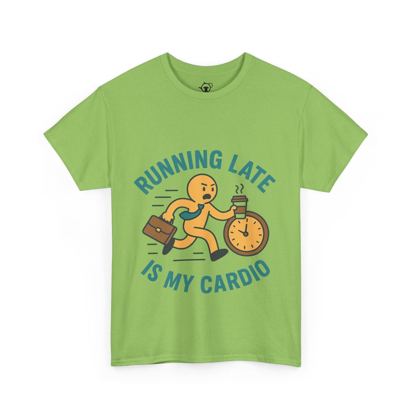 Running late is my cardio