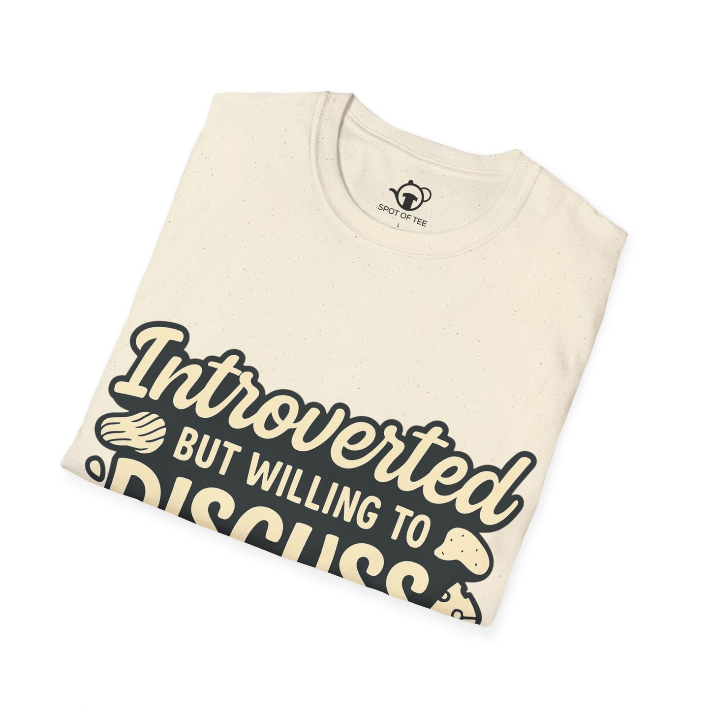 Introverted but will dicuss snacks