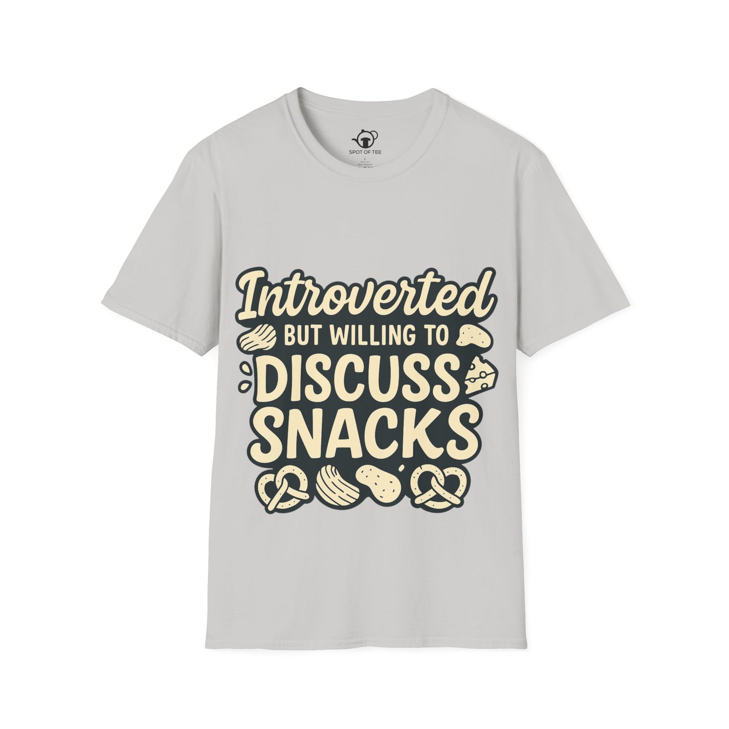 Introverted but will dicuss snacks