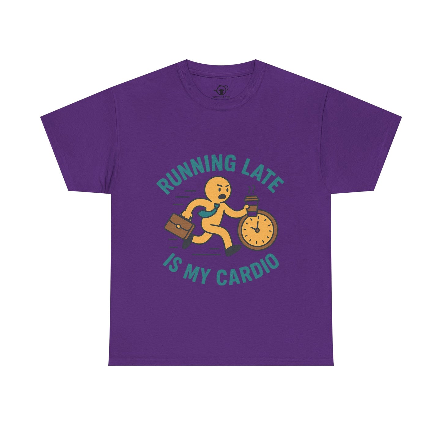 Running late is my cardio