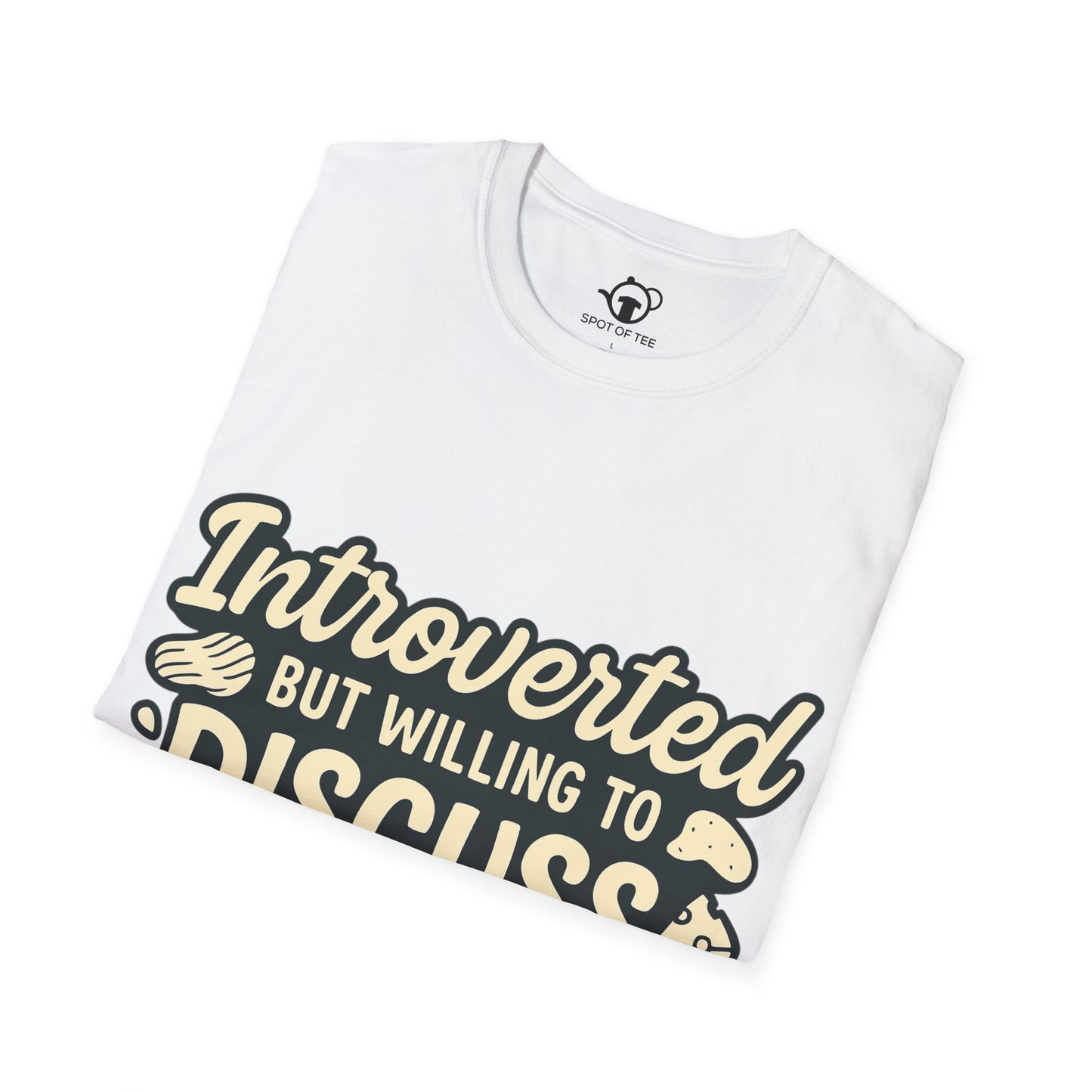 Introverted but will dicuss snacks