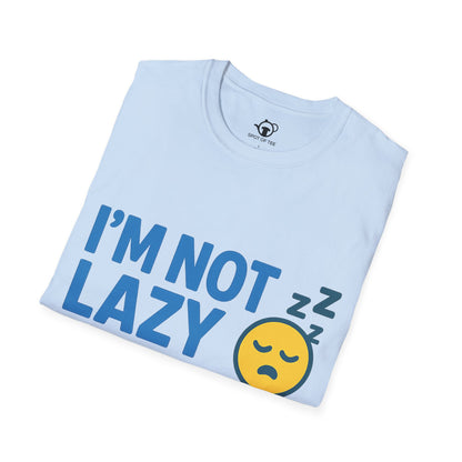 Lazy Energy Saving Mode T-Shirt
