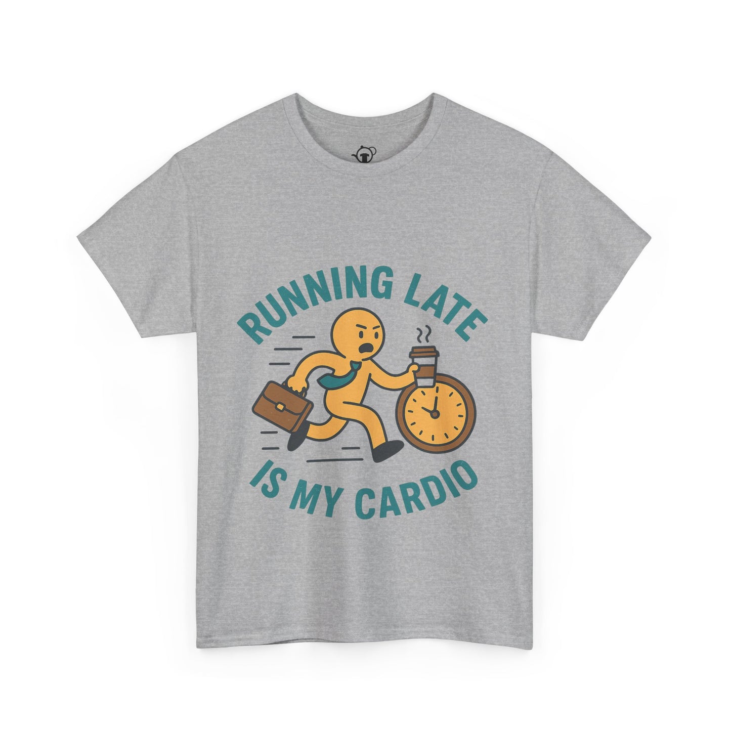 Running late is my cardio